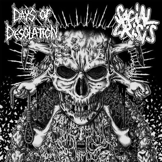 Social Crisis / Days Of Desolation · Split (7") (2015)