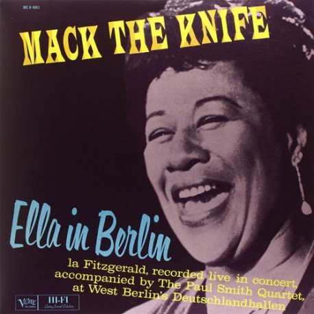 Cover for Ella Fitzgerald · Mack the Knife: Ella in Berlin (LP) [180 gram edition] (2016)