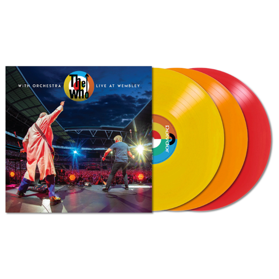 Cover for Who,the &amp; Isobel Griffiths · ... Live at Wembley (Ltd. Yellow / Orange / Red Vinyl) (LP) (2024)