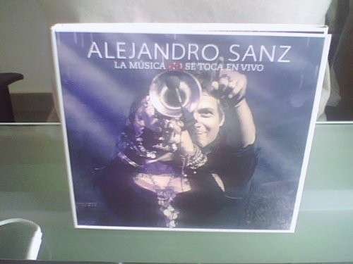 Cover for Alejandro Sanz · La Musica No Se Toca En Vivo (CD) (2013)