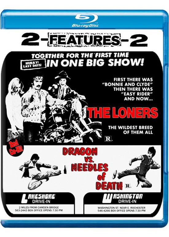 Cover for Loners + Dragon vs Needles of Death (Blu-ray) (2020)