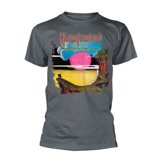 Hawkwind · Warrior on the Edge of Time (Charcoal) (T-shirt) [size XXL] (2023)