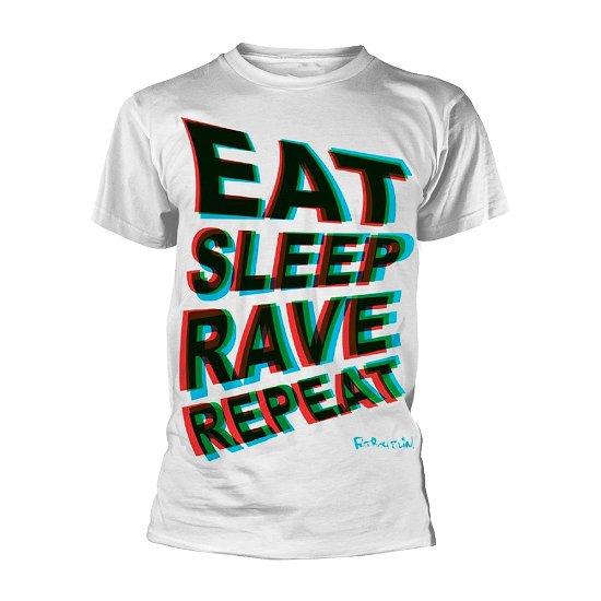 Cover for Fatboy Slim · Eat Sleep Rave Repeat (Bekleidung) [size XXL] [White edition] (2018)