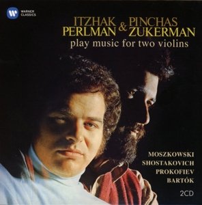 Cover for Perlman Itzhak · Duets for Two Violins (CD) (2016)