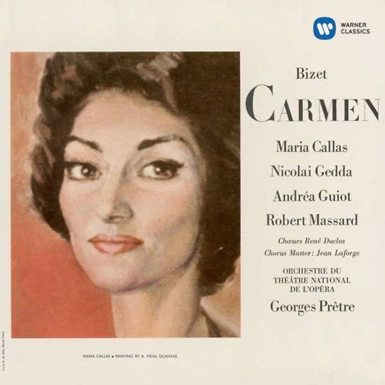 Bizet / Carmen - Maria Callas - Musiikki - WARNER CLASSICS - 0825646341108 - maanantai 22. syyskuuta 2014