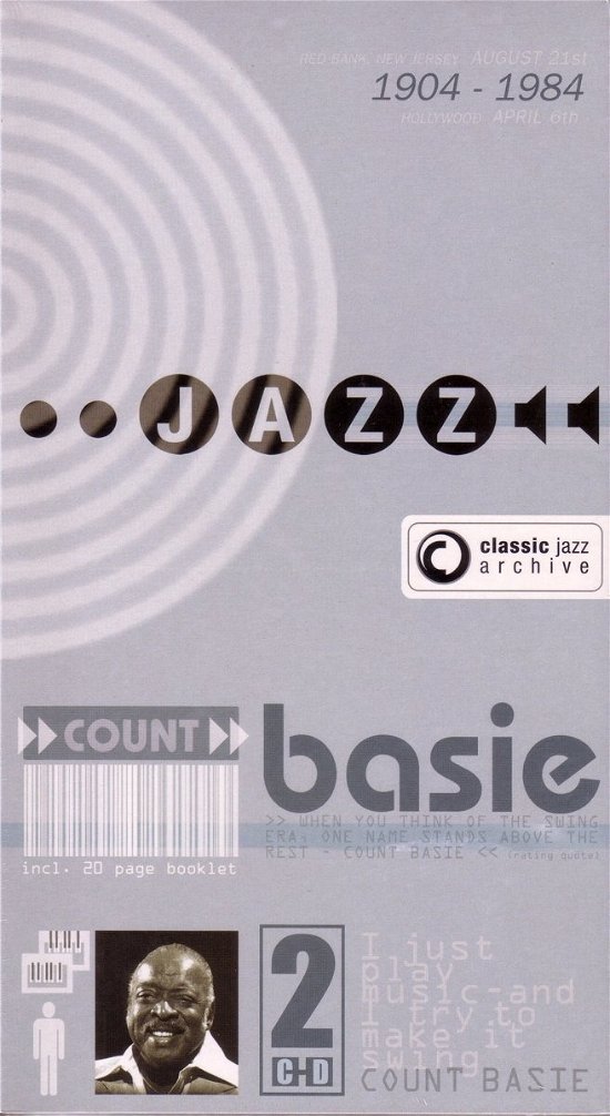 Cover for Basie Count · I Just Play Music (CD) (2016)
