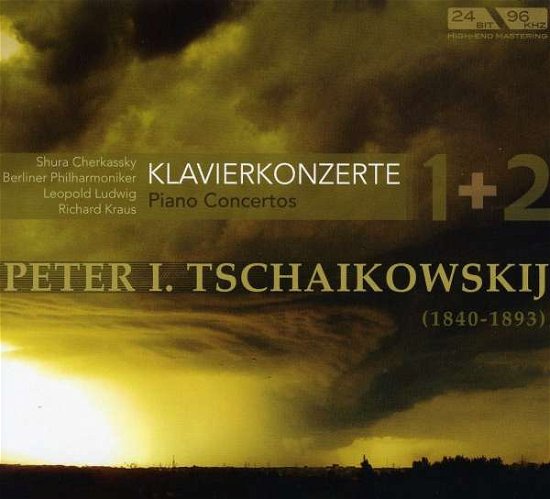 Cover for Tchaikovsky\berlin Philh. Cherkassky \kraus Ludwig · Piano Concertos 1&amp;2 (CD)