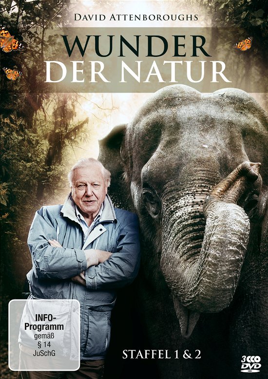 Cover for Attenborough,david (Presenter) · Wunder Der Natur (David Attenborough) (DVD) (2016)