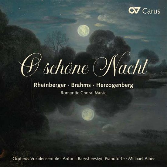 Cover for Orpheus Vokalensemble / Antonii Baryshevskyi / Michael Alber · Romantic Choral Works Rheinberger. Brahms &amp; Herzogenberg (CD) (2020)