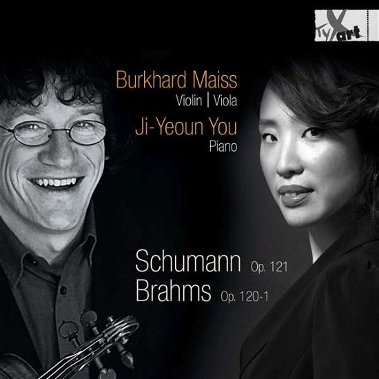 Cover for Burkhard Maiss / Ji-yeoun You · Schumann Sonata No. 2 / Brahms Sonata In F Minor (CD) (2018)