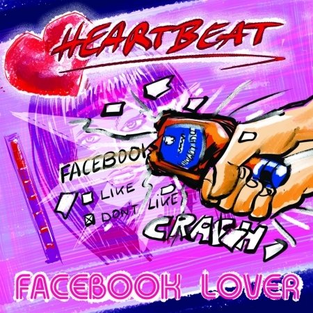 Cover for Heartbeat · Facebook Lover (CD) (2015)