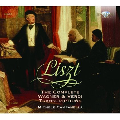 Cover for Liszt · Compl.Wagner &amp; Verdi Trans.,3CD-A (Bok) (2013)