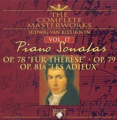 Cover for Lill John · Piano Sonatas Op. 78 / Op. 79 / Op. 81a (CD) (2004)