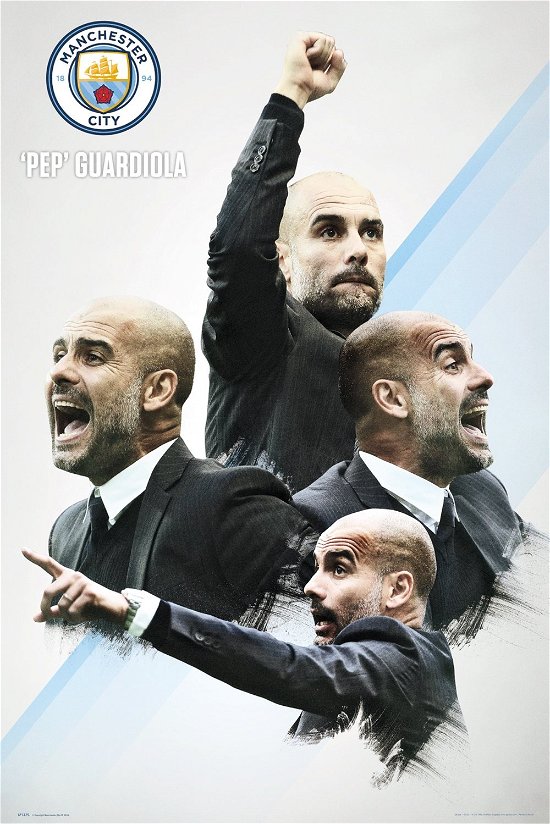Manchester City - Guardiola 16/17 (Poster Maxi 61x91,5 Cm) - Manchester City - Merchandise -  - 5028486370108 - 