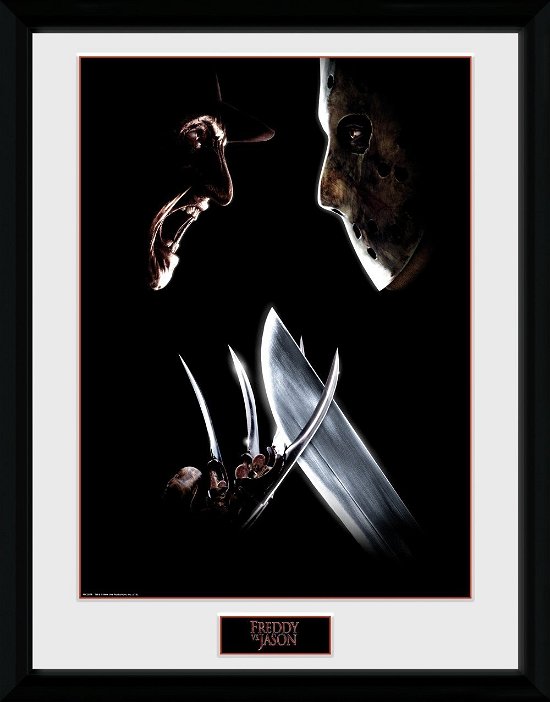 Nightmare On Elm Street: Face Off (Stampa In Cornice 30x40cm) - Nightmare On Elm Street - Merchandise - Gb Eye - 5028486408108 - 