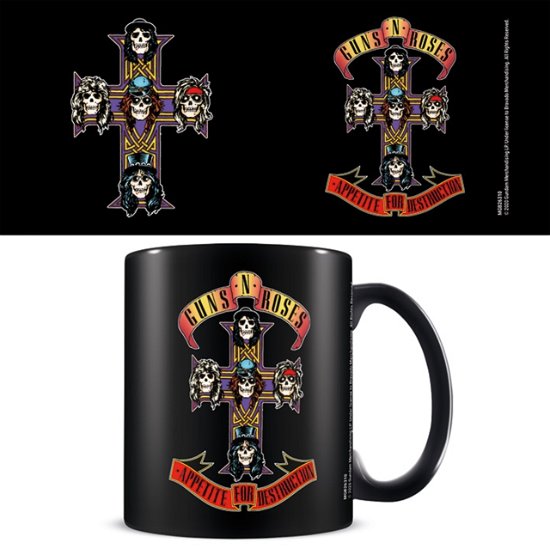 Cover for Guns N Roses · Guns N Roses Appetite Cross Black Pod Mug (Mug)