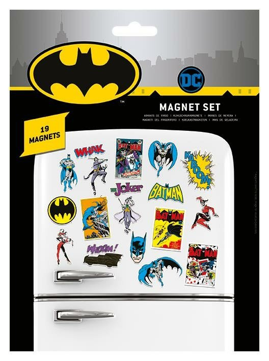 Cover for Dc Comics: Pyramid · DC Comics Magnete Set Batman Retro (Toys) (2023)