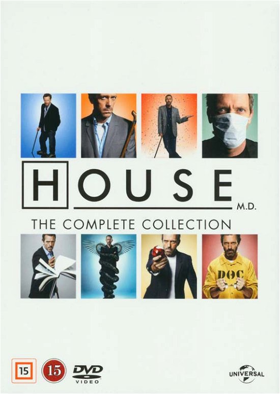 House MD -  Complete Series -  - Elokuva - Universal - 5053083063108 - perjantai 20. marraskuuta 2015
