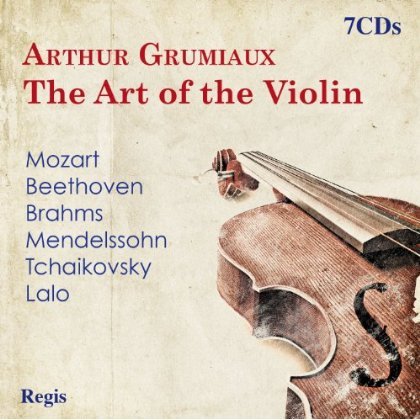 Art Of The Violin - Arthur Grumiaux - Musique - REGIS - 5055031370108 - 23 avril 2014