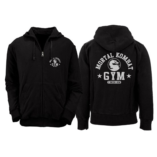 Mortal Kombat - Gym Zipped Hoodie (Felpa Con Cappu -  - Merchandise -  - 5055139335108 - 