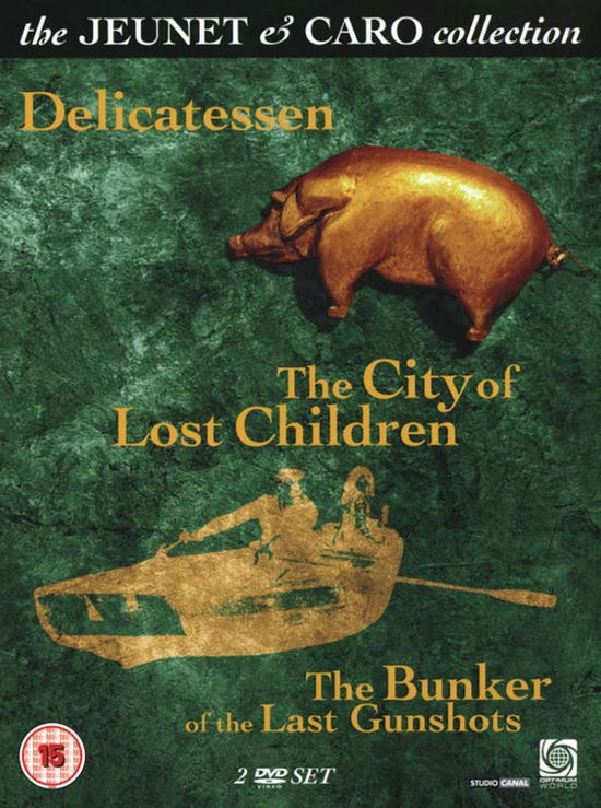 Delicatessen / The City Of Lost Children / The Bunker Of The Last Gunshots - Jean-Pierre Jeunet - Filme - Studio Canal (Optimum) - 5055201803108 - 14. Juli 2008