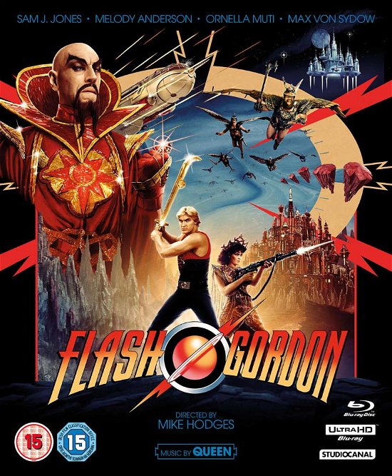 Cover for Flash Gordon: 40th Anniversary Collector's Edition · Flash Gordon Collectors Edition (4K UHD Blu-ray) [Collectors edition] (2022)