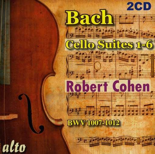 Cello Suites 1-6  Alto Klassisk - Cohen Robert - Musiikki - DAN - 5055354420108 - 2000