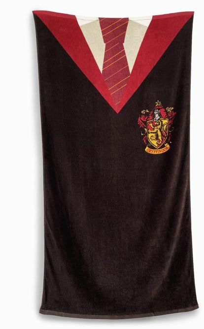 Harry Potter  Towel  Gryffindor Gown 75cm x 150cm deleted Merch - Harry Potter  Towel  Gryffindor Gown 75cm x 150cm deleted Merch - Merchandise - GROOVY - 5055437932108 - 