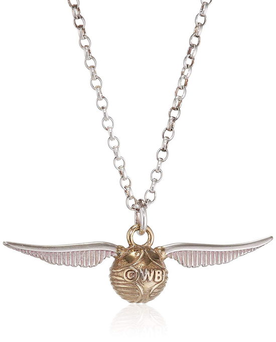 Cover for Harry Potter · Golden Snitch Charm Necklace in Sterling Silver (Toys) (2019)
