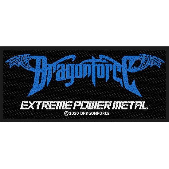 Dragonforce Standard Patch: Extreme Power Metal (Loose) - Dragonforce - Merchandise - PHD - 5056365702108 - 16. marts 2020