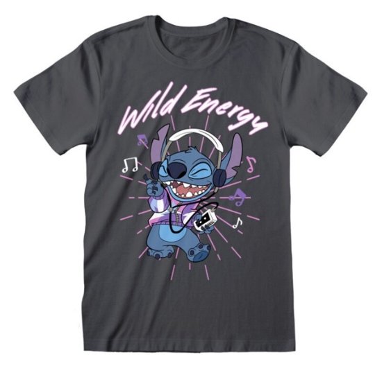 Cover for Lilo and Stitch · Disney Stitch - Wild Energy T Shirt (T-shirt) [size XXL] (2024)