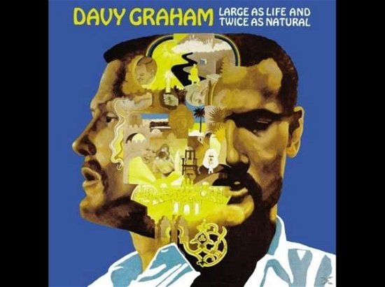 Cover for Davy Graham · Large As Life and Twice As Natural (LP) (2018)