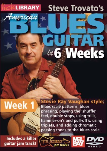 Learn American Blues In 6 Weeks  Vol 1 - Steve Trovato - Filmes - MUSIC SALES - 5060088824108 - 9 de julho de 2012