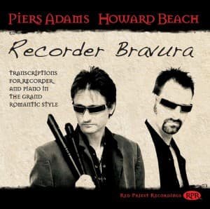 Cover for Piers Adams · Recorder Bravura - Transcriptions For Recorder And Piano (CD) (2013)