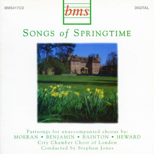 Cover for Jones / City Chamber Choir of London · * Songs of Springtime (CD) (2014)