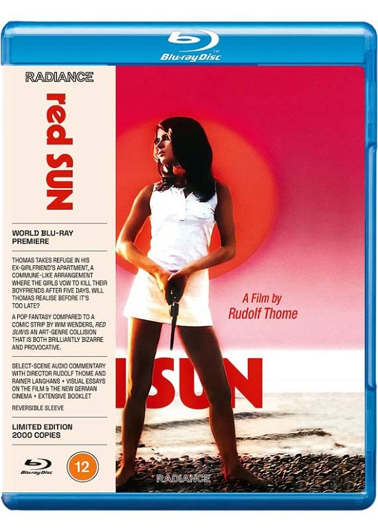Red Sun Limited Edition - Rudolf Thome - Filme - Radiance Films - 5060974680108 - 19. Juni 2023
