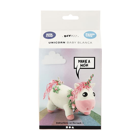 Funny Friends - Unicorn - Pink (100752) - Diy Kit - Koopwaar - Creativ Company - 5712854180108 - 