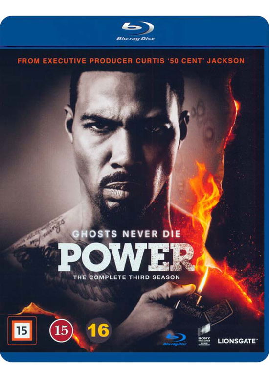 Cover for Power · Power - The Complete Third Season (Blu-ray) (2017)