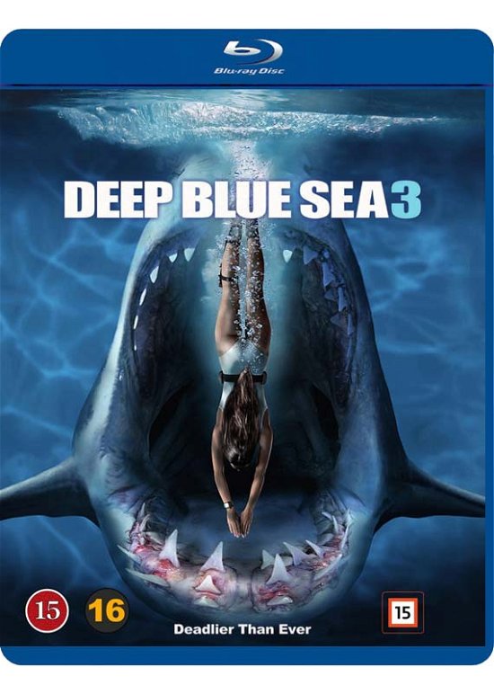 Cover for Deep Blue Sea 3 (Blu-ray) (2020)