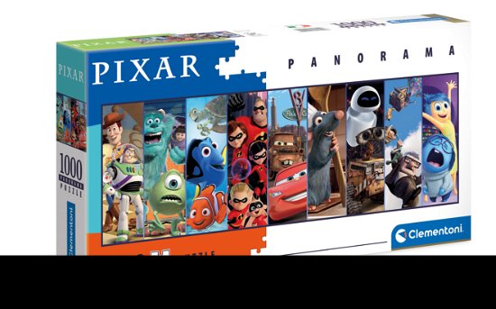 Cover for Clementoni · Puslespil Panorama Multiprop. Pixar, 1000 brikker (Pussel) (2023)