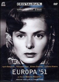 Europa '51 (Ce) (2 Dvd) - Europa '51 (Ce) (2 Dvd) - Elokuva - Cri - 8033650550108 - tiistai 24. syyskuuta 2013