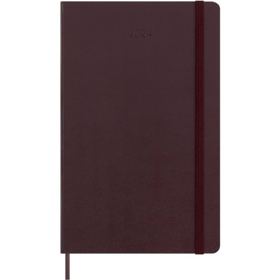Cover for Moleskine · Moleskine 2024 12-Month Weekly Large Hardcover Notebook (Pocketbok) (2023)