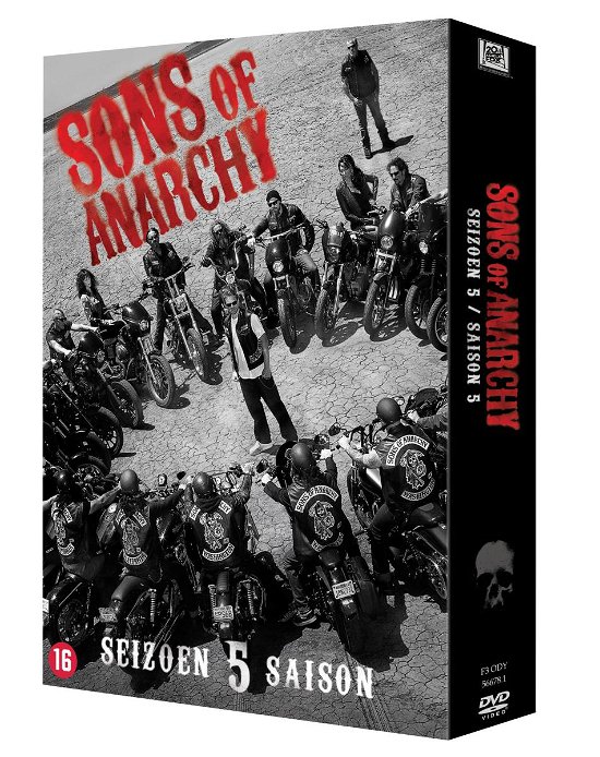 Cover for Sons Of Anarchy · Season 5 (DVD) (2013)
