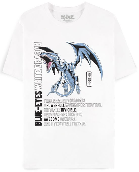 Cover for Yu-Gi-Oh · Yu-Gi-Oh!: Blue-Eyes White Dragon (T-Shirt Unisex Tg. L) (MERCH) (2023)