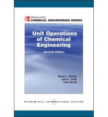 Cover for Warren McCabe · Unit Operations of Chemical Engineering (Paperback Book) [Int'l, 7 edition] (2004)