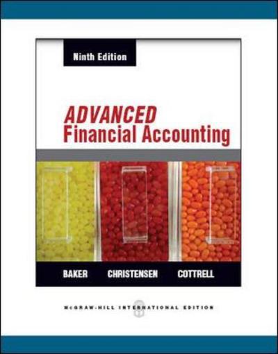 Cover for Richard Baker · Advanced Financial Accounting (Taschenbuch) (2011)