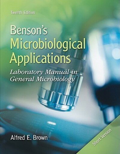 Cover for Alfred Brown · Combo Benson's Microbiological Applications Short Version with Connect Microbiology 1 Semester Access Card (Spiralbuch) (2010)