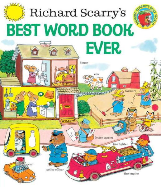 Cover for Richard Scarry · Richard Scarry's Best Word Book Ever (Giant Golden Book) (Innbunden bok) [De Luxe edition] (1999)