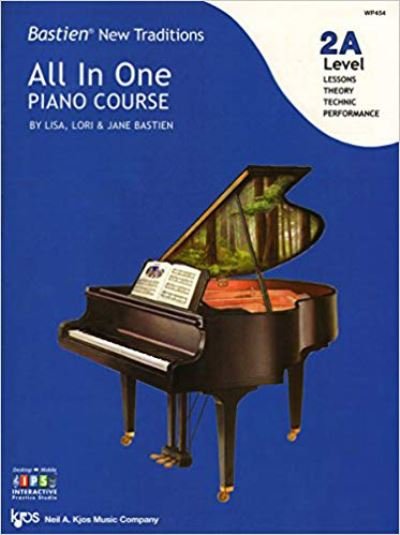 Cover for Jane Bastien · Bastien All in One Piano Course Level 2A - Bastien New Traditions (Sheet music) (2016)