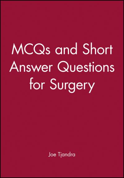 Cover for Joe Tjandra · MCQs and Short Answer Questions for Surgery (Paperback Book) (1999)